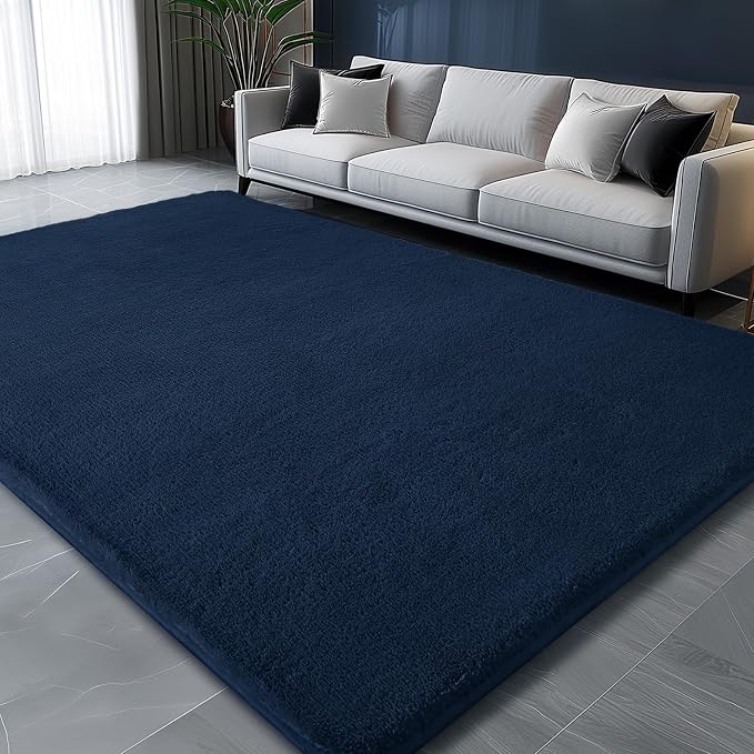Sour Lemon 9x12 Area Rugs for Living Room, Soft Large Area Rug Fluffy Rugs for - Image 8