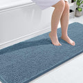 OLANLY Bathroom Runner Rugs 70x24, Soft Absorbent Chenille Bath Rugs, Rubber by OLANLY