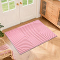 Pauwer Pink Area Rug for Girls Bedroom 2x3 Soft Fluffy Non Slip Machine by Pauwer