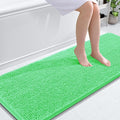 OLANLY Bathroom Runner Rugs 59x24, Soft Absorbent Chenille Bath Rugs, Rubber by OLANLY