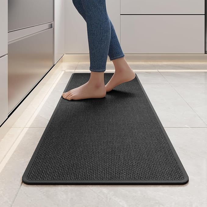 YDKGL Kitchen Mats for Floor, Super Absorbent Kitchen Rugs Non Slip Washable by YDKGL