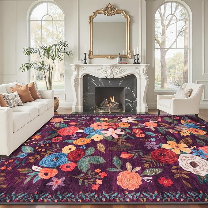 Living Room Rugs, Area Rugs 5x7 - Image 5