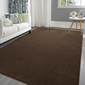 Pettop 6x9 ft Brown Area Rugs for Bedroom Living Room, Washable Memory Foam by Pettop