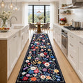Runner Rug for Entryway: 2.6x14 Kitchen Rugs Non Slip Washable Ultra-Thin Soft by PLHXFRSoftAreaRugs