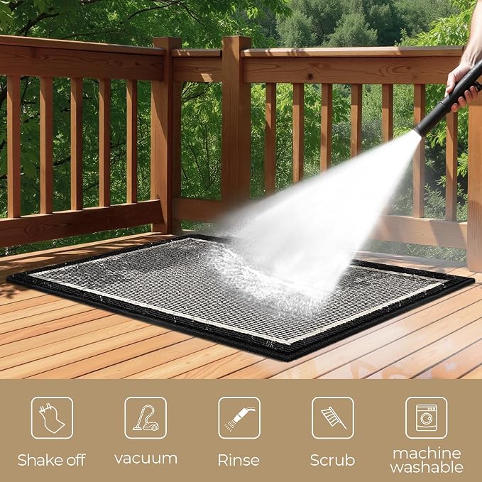 GRANNY SAYS SAYS Door Mat, Dirt Absorb Front Door Mat Outside Entrance - Image 5