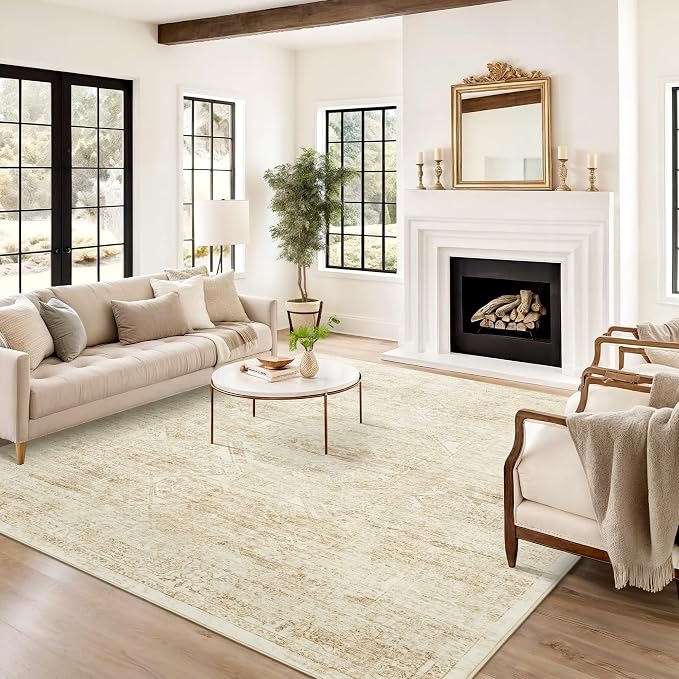 Soalmost Washable Area Rug 8x10, Large Soft Rugs - Image 8