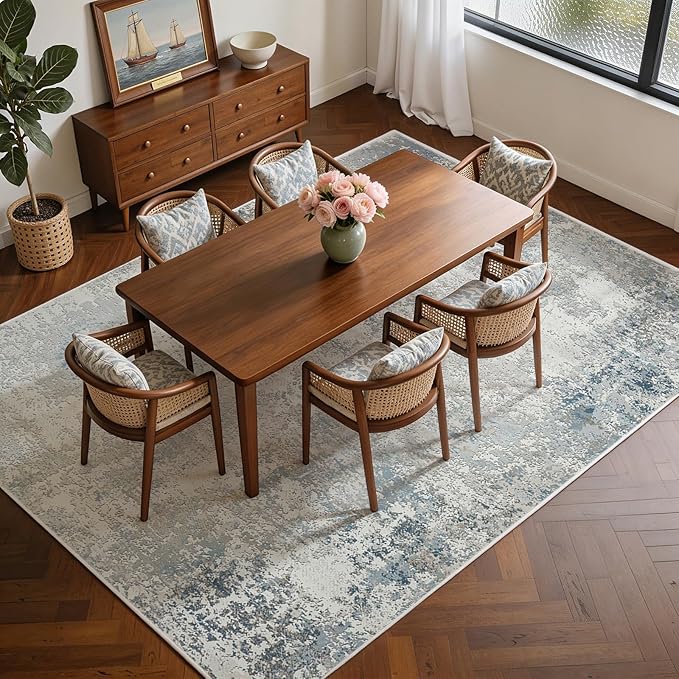 Washable Rugs 8x10 Area Rugs for Living Room - Image 7