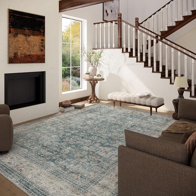 Area Rugs 10x14 Living Room: Washable Rugs - Image 2