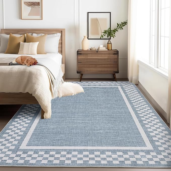 GarveeHome Modern Bordered 8x10 Area Rugs - Image 8