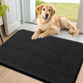 Smiry Dog Door Mat for Muddy Paws 40x24, Absorbent Dirt Trapper, Non-Slip by Smiry