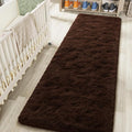 LOCHAS Ultra Soft Indoor Modern Area Rugs 2x8, Fluffy Living Room Carpets by LOCHAS