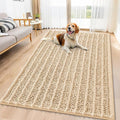 Smiry Dog Door Mat for Muddy Paws 59x35, Absorbent Dirt Trapper, Non-Slip by Smiry