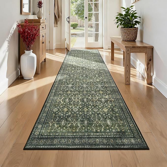 Lofus 2x10 Area Rug for Hallways, Low Pile Soft Carpet Runner for Kitchen - Image 5