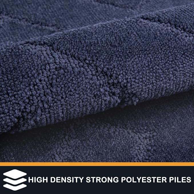 PURRUGS Dirt Trapping Door Mat 20" x 31.5", Non-Slip Machine Washable Entry Rug - Image 3