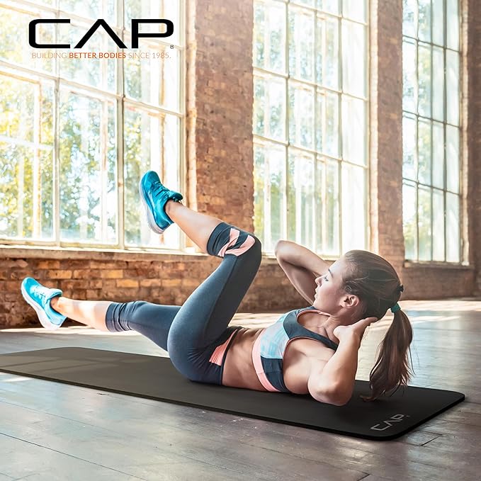 CAP Barbell 1-Inch High Density Exercise Yoga Mat - Image 6