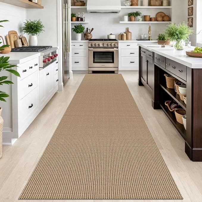 IOHOUZE Washable Exrea Long Hallway Runner Rug 3x14 Non Slip Rubber Backed - Image 7