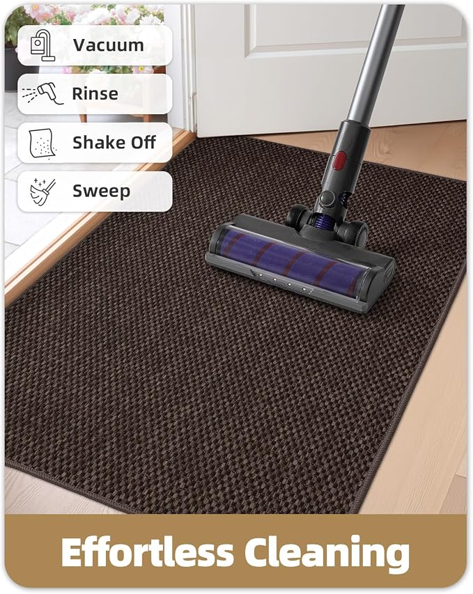 Color&Geometry Door Mat 17"x29", Front Door Mat Indoor Rugs - Image 9