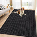 Smiry Dog Door Mat for Muddy Paws 71x46, Absorbent Dirt Trapper, Non-Slip by Smiry