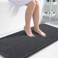 OLANLY Bathroom Runner Rugs 47x24, Soft Absorbent Chenille Bath Rugs, Rubber by OLANLY