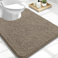 OLANLY Toilet Rugs U-Shaped 24x20, Extra Soft Absorbent Chenille Contour by OLANLY