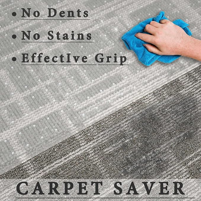 Plastic Carpet Runner 27 x 48 Inch Plastic Area Rug - Image 5