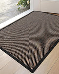 DEXI Ultra Thin Entryway Indoor Door Mat 17x30, Non Slip Rubber Backing Inside by DEXI
