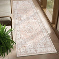 CAPALOCA Machine Washable Rugs Nursery Rug 2x6 Cute Girl Non Slip Low Pile by CAPALOCA