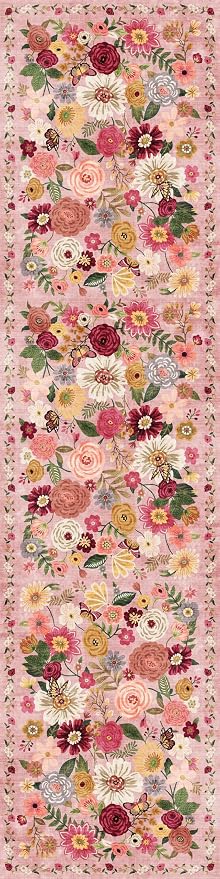 Rug for Hallways Kitchen Rug 2'6" x 14', Non Slip Washable Rugs - Image 2