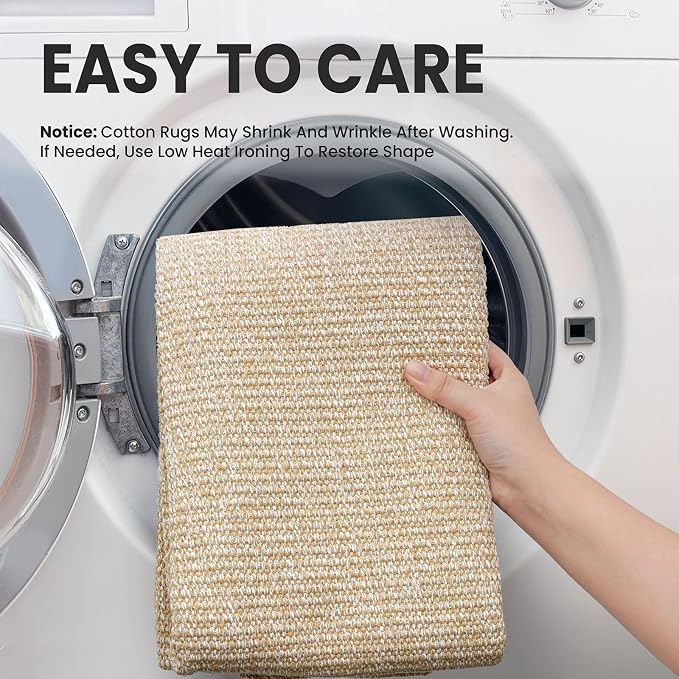 EARTHALL Washable Runner Rug 2x12 Ft Non Slip Runners - Image 3