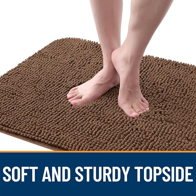 OLANLY Dog Door Mat for Muddy Paws 59x32, Absorbs Moisture and Dirt, Absorbent - Image 4