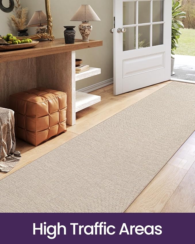 DEXI Hallway Runner Rug 2'x7', Non Slip Rubber Backed Runners Carpet, Ultra - Image 8