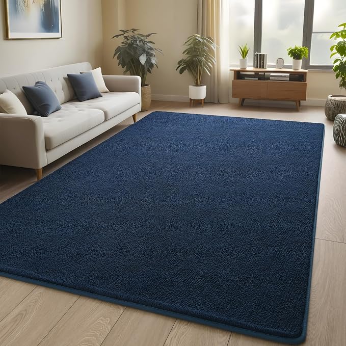 Pettop 4x6 ft Navy Blue Area Rugs - Image 8