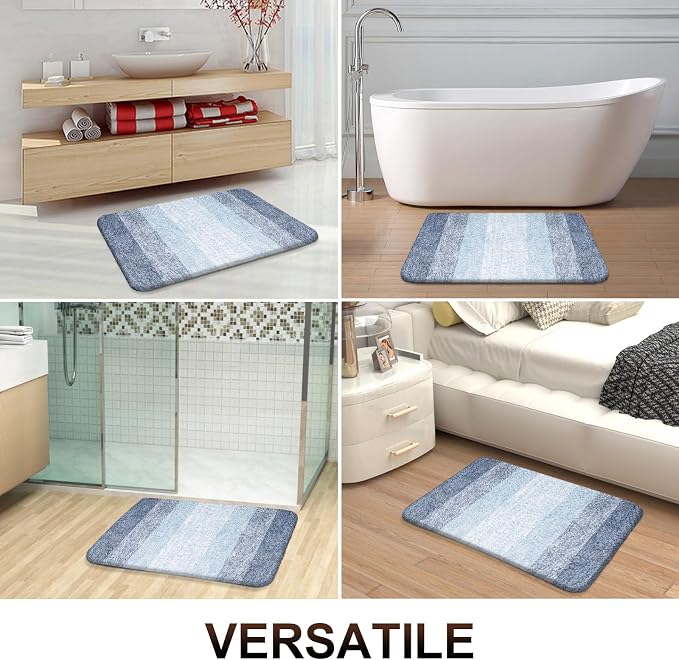 OLANLY Large Bathroom Rugs Mat 40x32, Extra Soft Absorbent Microfiber Bath Rugs - Image 6