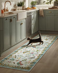 Machine Washable Runner Rug for Entryway: 2'x6' Kitchen Rugs Stain Resistant by palohom