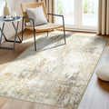 RELEANY Washable Area Rugs 3'x5' Non-Slip Modern Abstract Soft by RELEANY