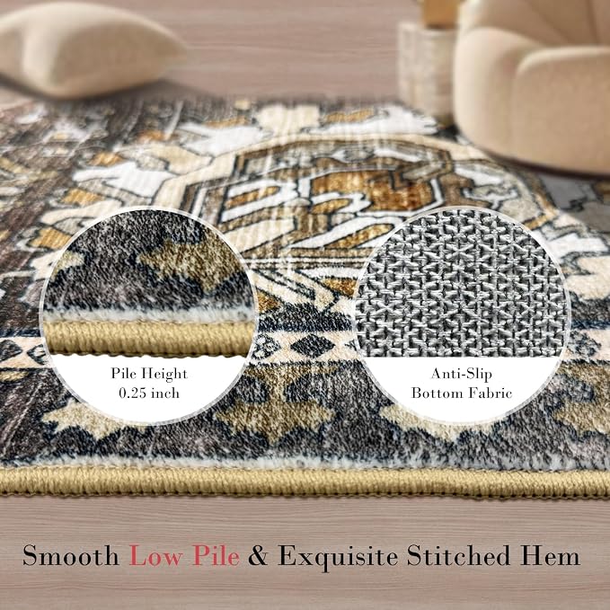RUGSURE Washable Area Rugs - Image 5