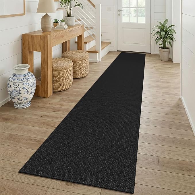 KOZYFLY Black 2x12 Runners Rugs by KOZYFLY
