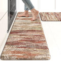 KIMODE Anti Fatigue Kitchen Mats, Farmhouse Kitchen Rugs Sets of 2, Non Slip by StayinComfortCookwithJoy