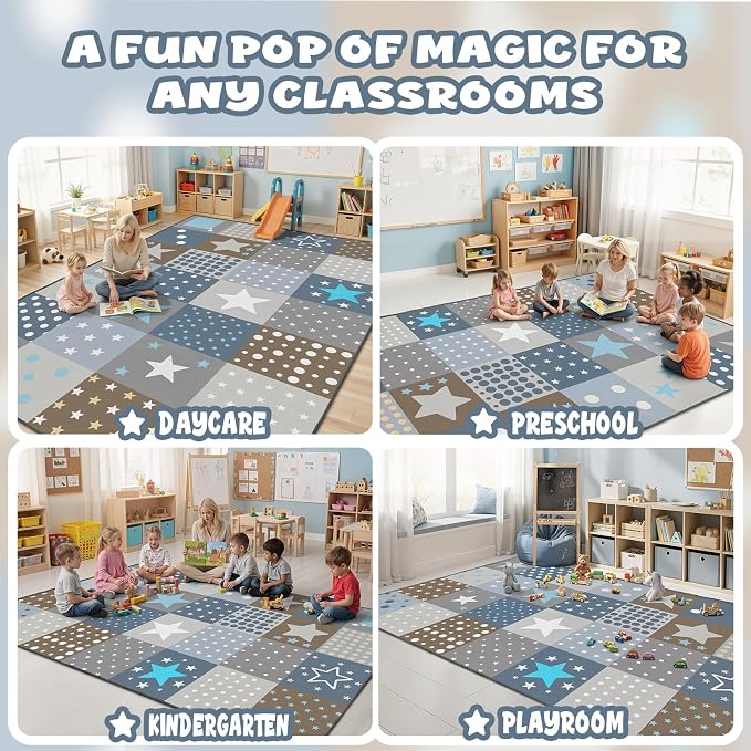 Large Classroom Rug Elementary 8x10, Preschool Teacher Classroom Must Haves - Image 4