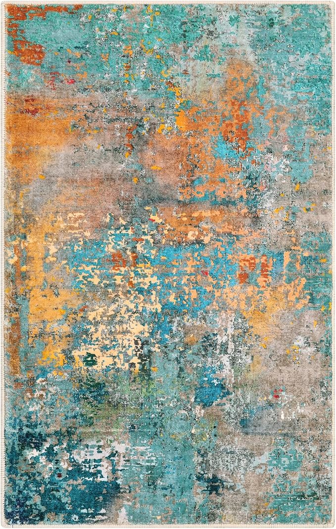 Lahome Modern Abstract Area Rug - Image 9