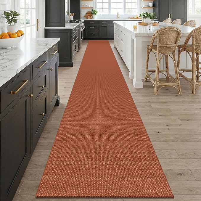 KOZYFLY Orange 2.5'x20' Runners Rugs - Image 2