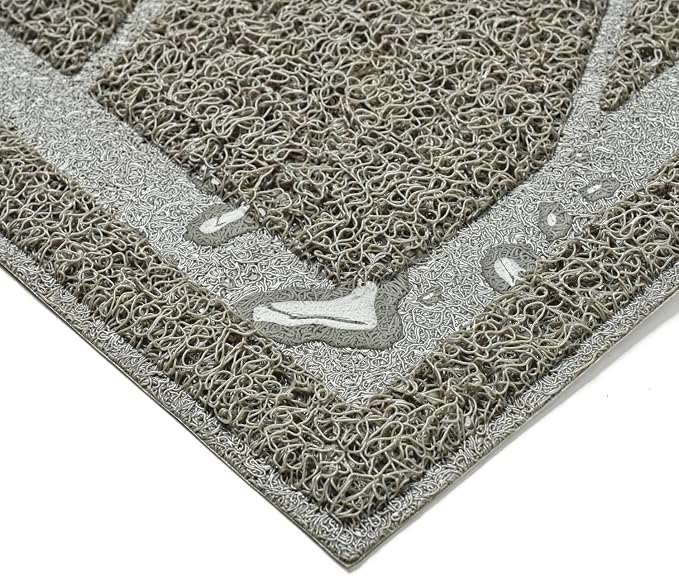 WePet Cat Litter Box Mat, Kitty Premium PVC Pad, Durable Trapping Rug, - Image 3