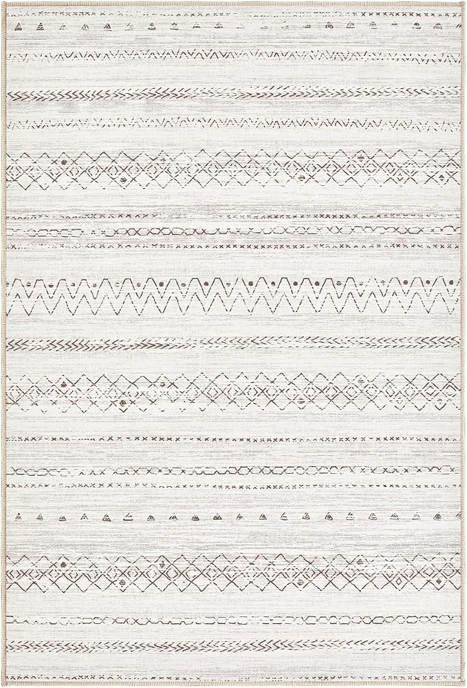 cotiled Washable 2x3 Entryway Rug: Washable Boho Rugs - Image 6