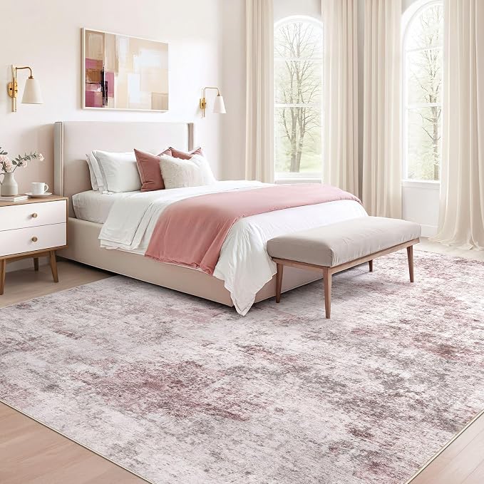 UERMEI 9x12 Washable Area Rug - Image 3