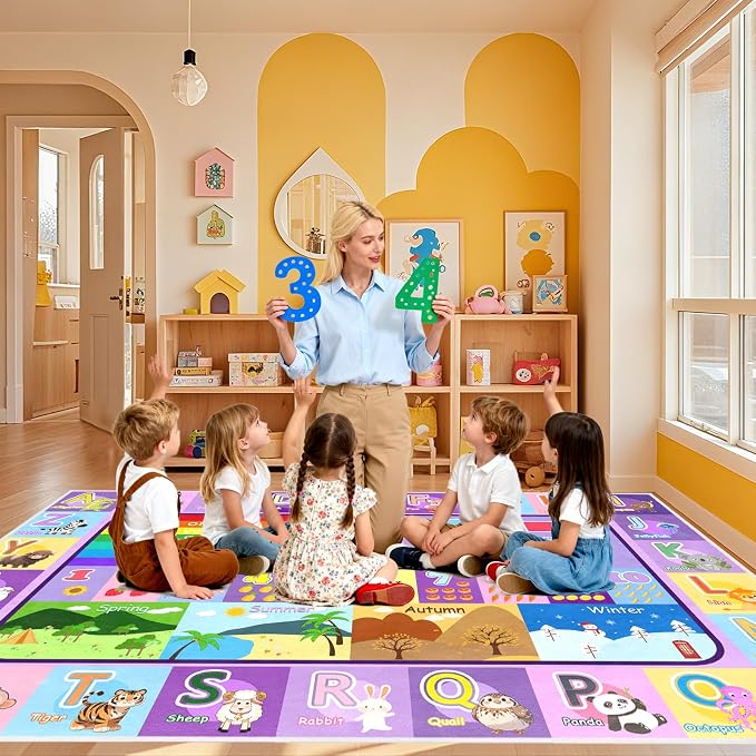 ABC Rug, 4.5 x 6 Feet - Image 5