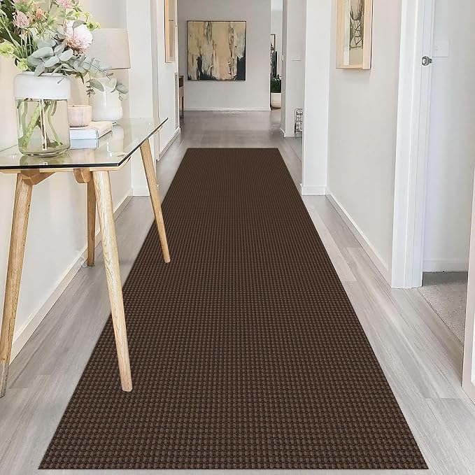 IOHOUZE Washable Runner Rug 3x10 Non Slip Rubber Backed Long Hallway Runner - Image 8