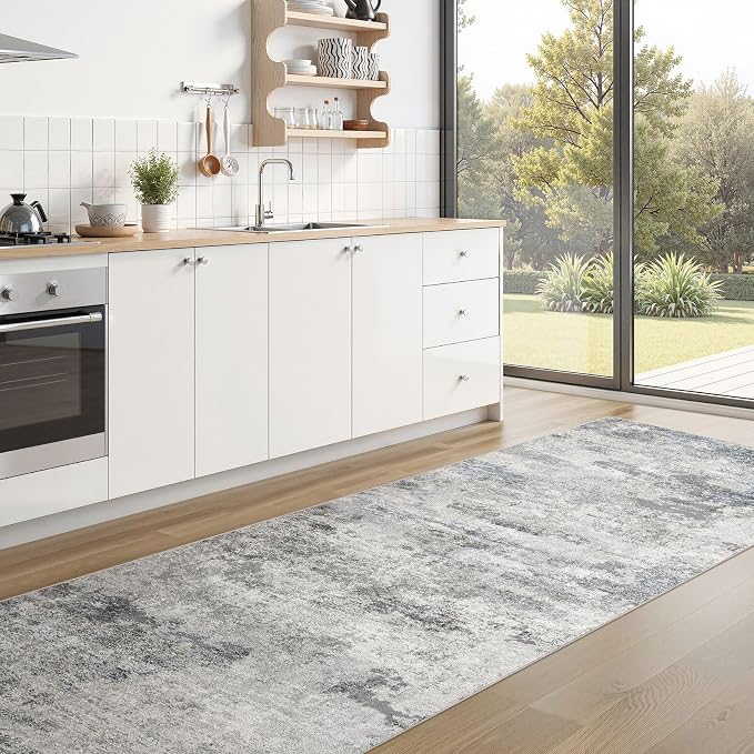 DMOYEST 3x12 Washable Runner Rug, Non Slip Low Pile Carpet Runner - Image 6