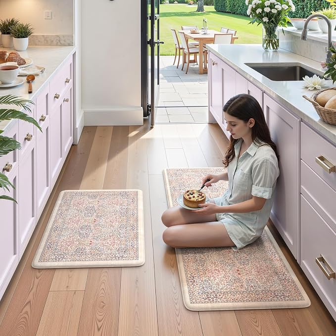 Collive Anti Fatigue Mats for Kitchen Floor, Cushioned Comfort Kitchen Rugs - Image 7