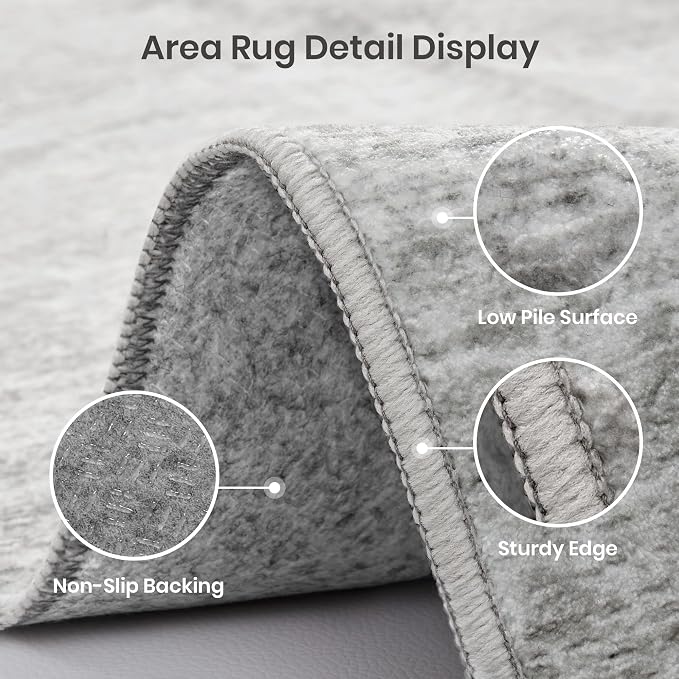 Valenrug Washable Rugs 4x6 - Image 4