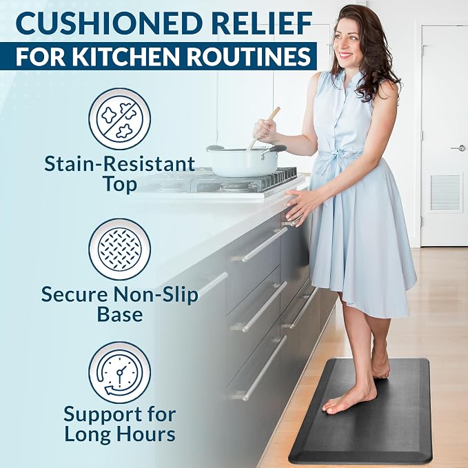ComfiLife Anti Fatigue Floor Mat – 3/4 Inch Thick Kitchen Mats - Image 6